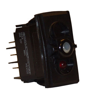 Carlingswitch Bryter (på)/av/(på) 12V