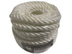 Akterfortøyning Flytetau 12mm 30m Hvit