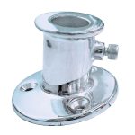 Flaggholder Toppmontert m/Låseskrue Syrefast 25mm