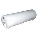 Bedflex Ryggpute for Rekke Rund Hvit 55cm