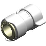 Whale Quick Connect adapter 15mm hun - 1/2" gjenger hun 2 pk